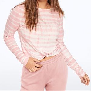NWT Girlfriend Long Sleeve Cropped Tee